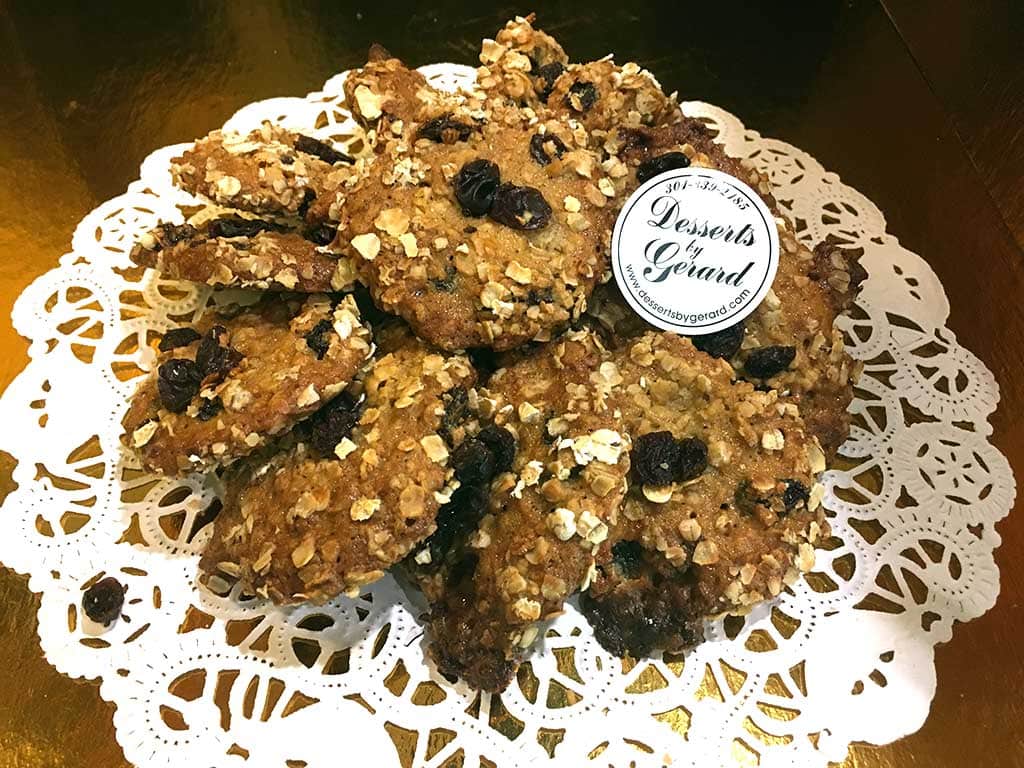 Oatmeal Raisin Cookies - dessertsbygerard.com Oatmeal Raisin Cookies - dessertsbygerard.com