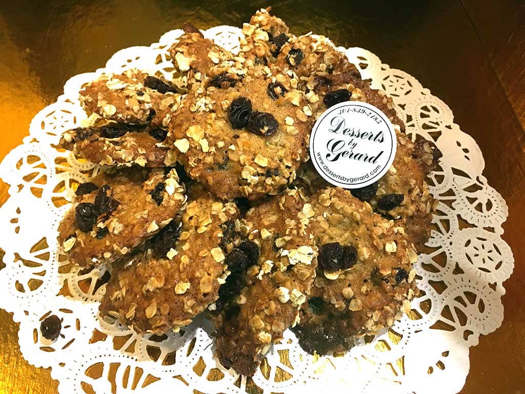 Oatmeal Raisin Cookies - dessertsbygerard.com Oatmeal Raisin Cookies - dessertsbygerard.com
