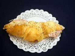 Ham and Parmesan Cheese Croissant - dessertsbygerard.com