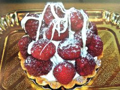 Rasberry Tart individual - dessertsbygerard.com