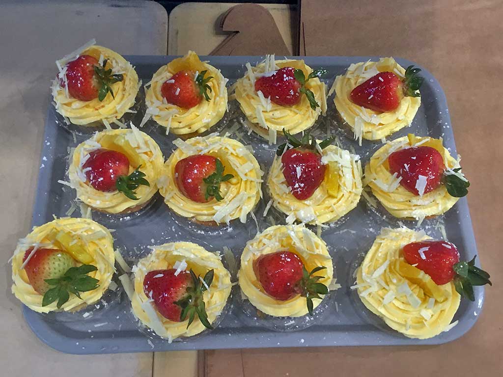 Grand Marnier Cupcakes - dessertsbygerard.com
